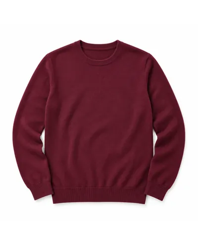 Burgundy knit